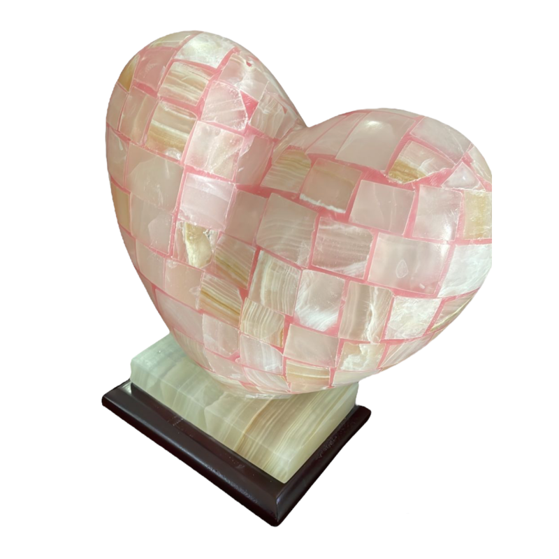 CORAZON ONIX GRANDE BOLEADO